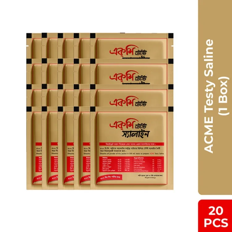 Tasty Saline- ACME (1 Box-20 Sachet)